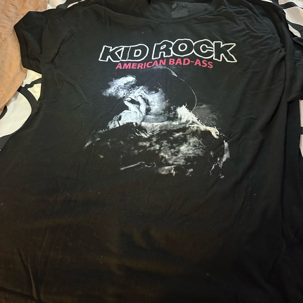 Hanes Black Kid Rock Graphic Tee